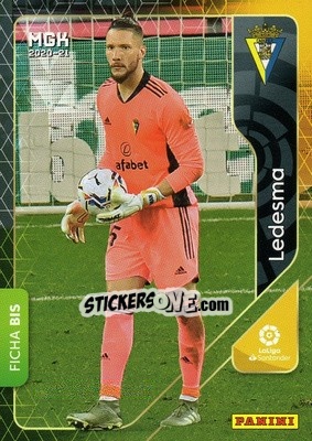 Cromo Ledesma - Liga 2020-2021. Megacracks - Panini