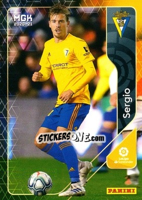 Figurina Sergio - Liga 2020-2021. Megacracks - Panini