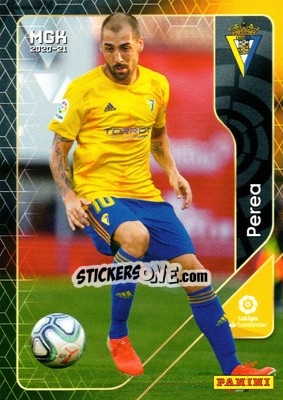 Sticker Perea - Liga 2020-2021. Megacracks - Panini