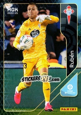 Cromo Rubén - Liga 2020-2021. Megacracks - Panini