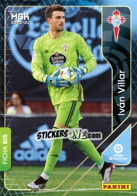 Sticker Iván Villar - Liga 2020-2021. Megacracks - Panini