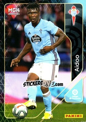 Cromo Aidoo - Liga 2020-2021. Megacracks - Panini