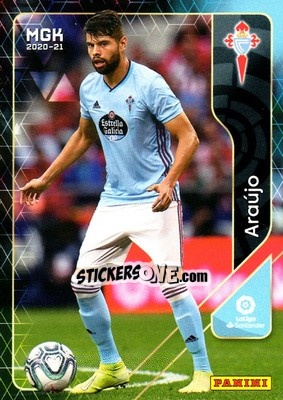 Sticker Araujo - Liga 2020-2021. Megacracks n. 115 - Panini