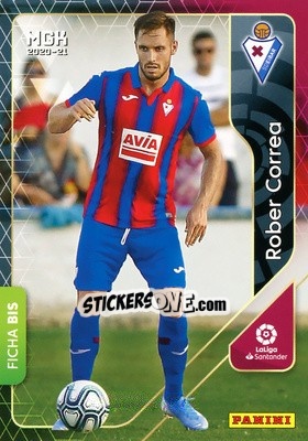 Cromo Róber Correa - Liga 2020-2021. Megacracks - Panini
