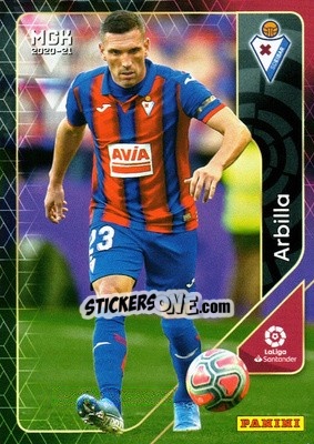 Sticker Arbilla - Liga 2020-2021. Megacracks - Panini