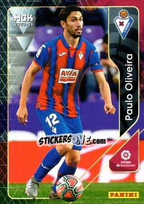 Sticker Paulo Oliveira - Liga 2020-2021. Megacracks n. 132 - Panini