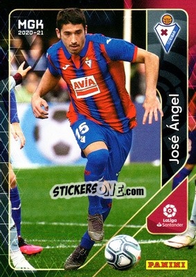 Sticker José Ángel - Liga 2020-2021. Megacracks - Panini