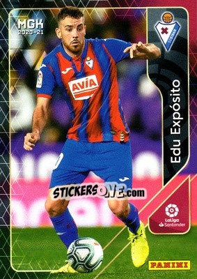 Sticker Edu Expósito - Liga 2020-2021. Megacracks - Panini