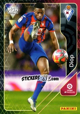Sticker Diop - Liga 2020-2021. Megacracks - Panini