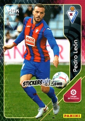Cromo Pedro León - Liga 2020-2021. Megacracks - Panini