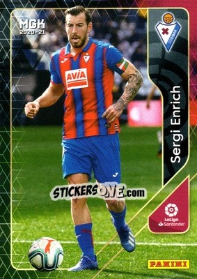 Cromo Sergi Enrich - Liga 2020-2021. Megacracks - Panini