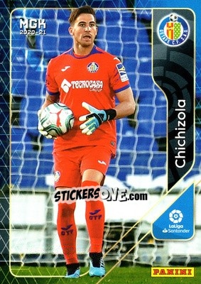 Sticker Chichizola - Liga 2020-2021. Megacracks - Panini