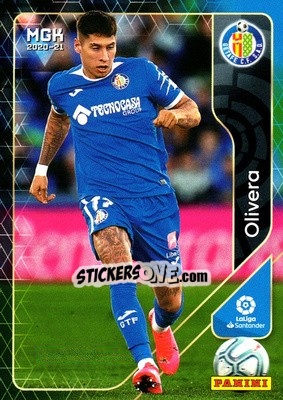 Sticker Olivera - Liga 2020-2021. Megacracks n. 153 - Panini