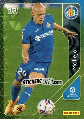 Sticker Mollejo - Liga 2020-2021. Megacracks - Panini