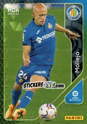 Cromo Mollejo - Liga 2020-2021. Megacracks - Panini