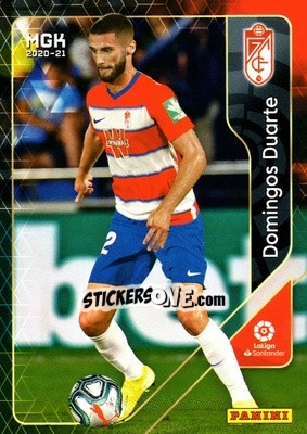Sticker Domingos Duarte - Liga 2020-2021. Megacracks - Panini