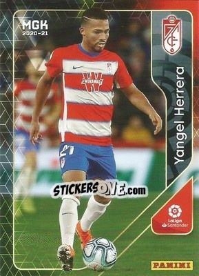 Sticker Yangel Herrera - Liga 2020-2021. Megacracks - Panini