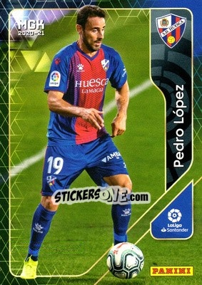 Cromo Pedro López - Liga 2020-2021. Megacracks - Panini