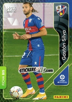 Sticker Gastón Silva - Liga 2020-2021. Megacracks - Panini