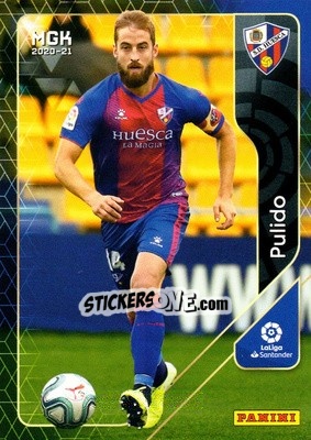 Sticker Pulido - Liga 2020-2021. Megacracks - Panini