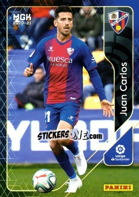 Sticker Juan Carlos - Liga 2020-2021. Megacracks - Panini