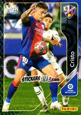 Sticker Cristo - Liga 2020-2021. Megacracks - Panini