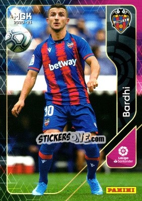 Figurina Bardhi - Liga 2020-2021. Megacracks - Panini