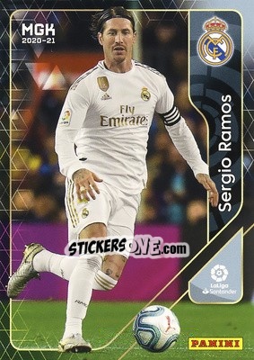 Sticker Sergio Ramos - Liga 2020-2021. Megacracks n. 223 - Panini