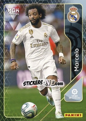 Cromo Marcelo - Liga 2020-2021. Megacracks - Panini