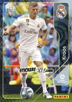 Sticker Kroos - Liga 2020-2021. Megacracks - Panini