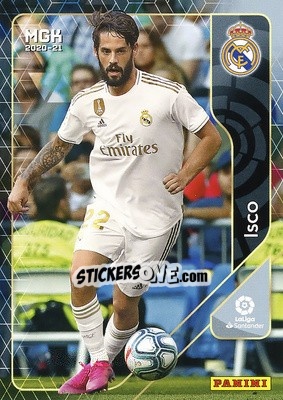 Figurina Isco - Liga 2020-2021. Megacracks - Panini