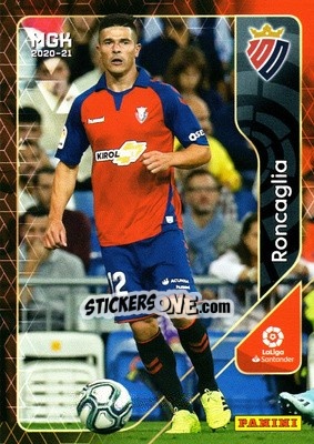 Cromo Roncaglia - Liga 2020-2021. Megacracks - Panini