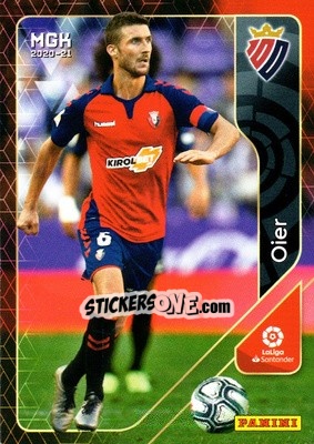 Cromo Oier - Liga 2020-2021. Megacracks - Panini