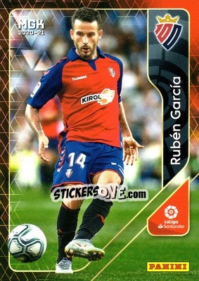Sticker Rubén García - Liga 2020-2021. Megacracks - Panini