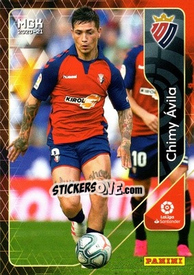 Figurina Chimy Ávila - Liga 2020-2021. Megacracks - Panini