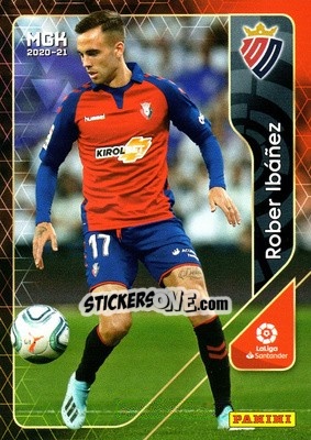 Sticker Rober Ibáñez - Liga 2020-2021. Megacracks - Panini