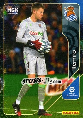 Sticker Remiro - Liga 2020-2021. Megacracks - Panini