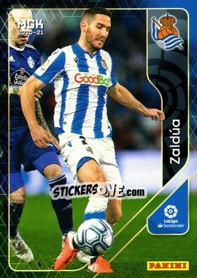 Cromo Zaldúa - Liga 2020-2021. Megacracks - Panini