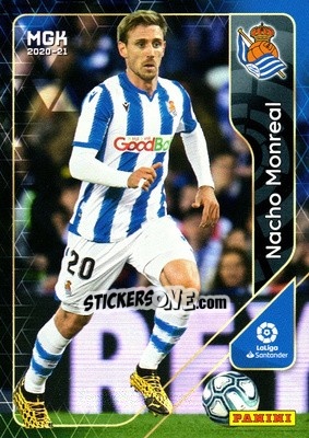 Cromo Nacho Monreal - Liga 2020-2021. Megacracks - Panini