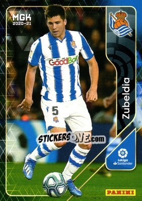 Sticker Zubeldia - Liga 2020-2021. Megacracks - Panini