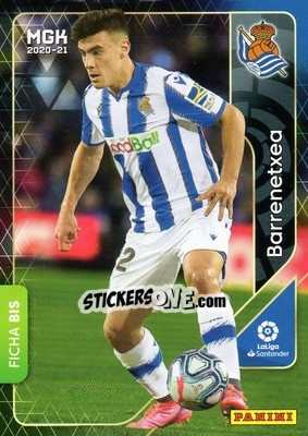 Sticker Barrenetxea - Liga 2020-2021. Megacracks n. 266bis - Panini