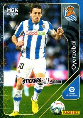Sticker Oyarzabal - Liga 2020-2021. Megacracks - Panini