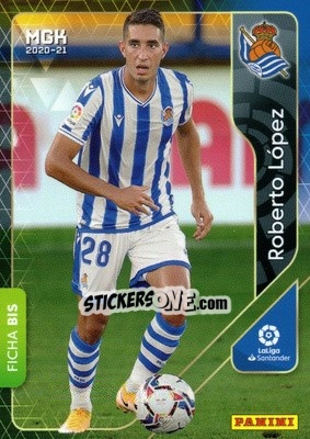 Sticker Roberto López - Liga 2020-2021. Megacracks - Panini