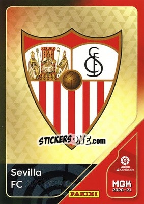 Sticker Escudo - Liga 2020-2021. Megacracks - Panini