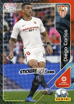 Sticker Diego Carlos - Liga 2020-2021. Megacracks - Panini