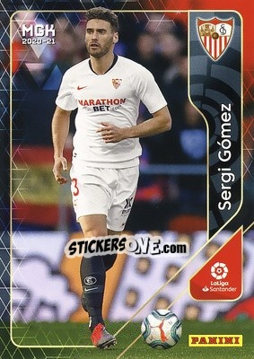 Cromo Sergi Gómez - Liga 2020-2021. Megacracks - Panini