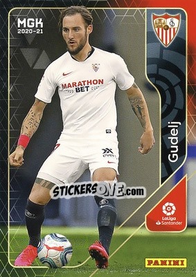 Sticker Gudelj - Liga 2020-2021. Megacracks n. 281 - Panini