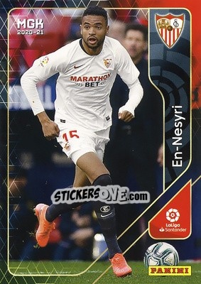 Sticker En-Nesyri - Liga 2020-2021. Megacracks n. 288 - Panini