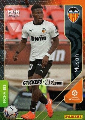 Sticker Musah - Liga 2020-2021. Megacracks n. 300bis - Panini