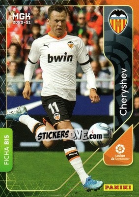 Sticker Cheryshev - Liga 2020-2021. Megacracks n. 301bis - Panini